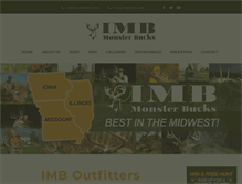 Tablet Screenshot of imbmonsterbucks.com